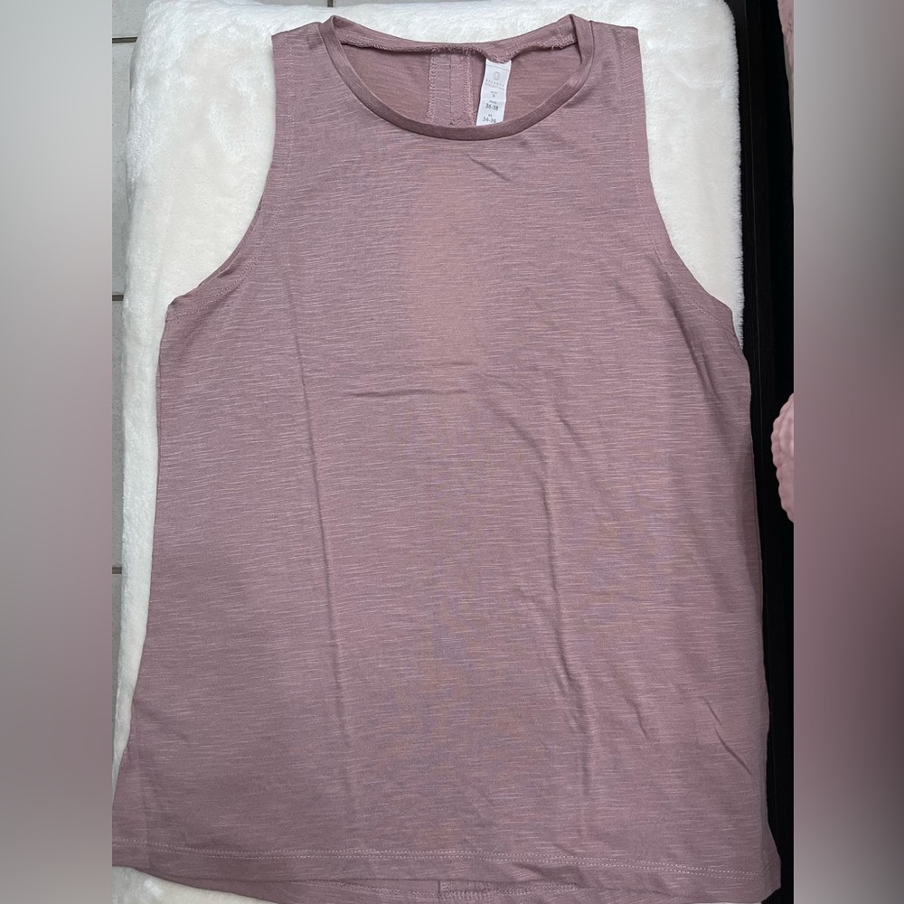 Workout pink tank top